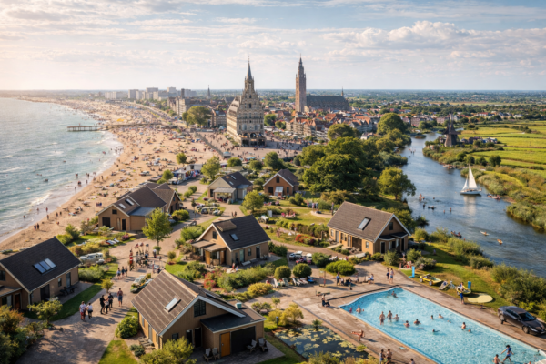 Vakantie in Zuid-Holland: strand, stad en verblijf in een vakantiepark