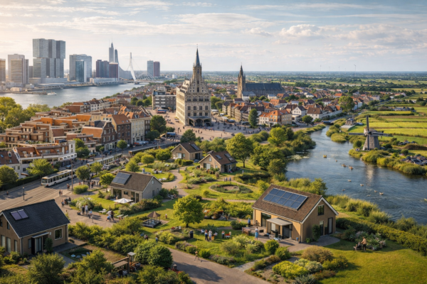 Wonen in Zuid-Holland: tussen stedelijke dichtheid en open landschap
